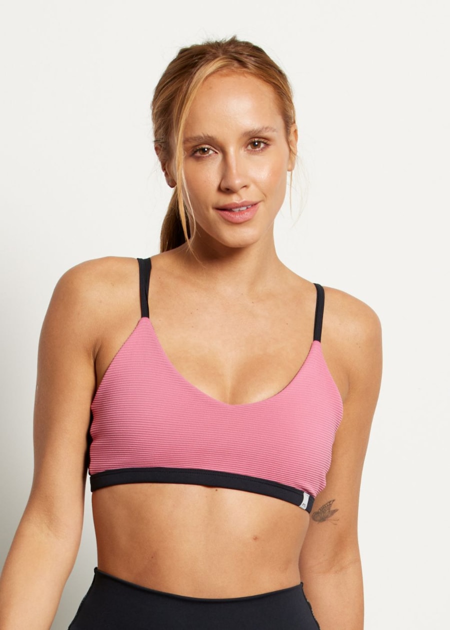 TOP CANELADO AGILITY TX ROSA