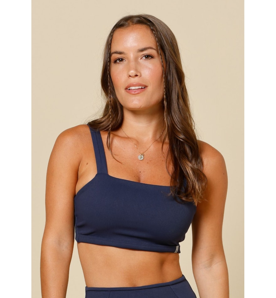 TOP CANELADO MARÉ AZUL MARINHO COM BOJO REMOVÍVEL TOP CANELADO MARÉ AZUL MARINHO COM BOJO REMOVÍVEL