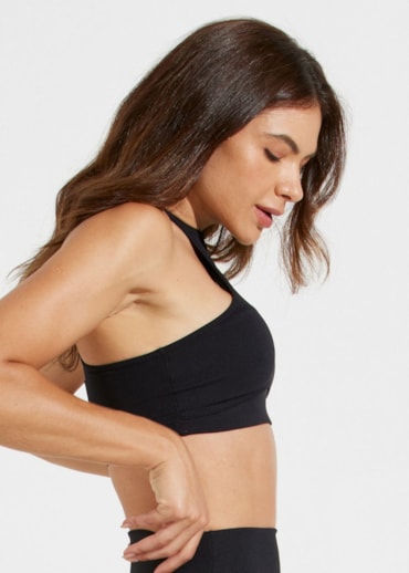 TOP CANELADO RUE PRETO