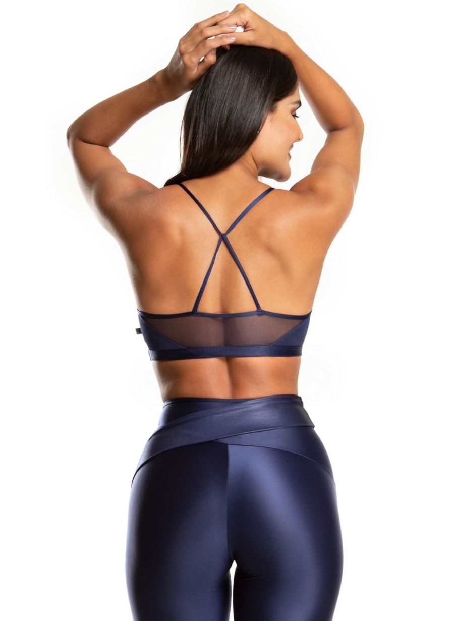 TOP CHLOE VIBRANTE MARINHO