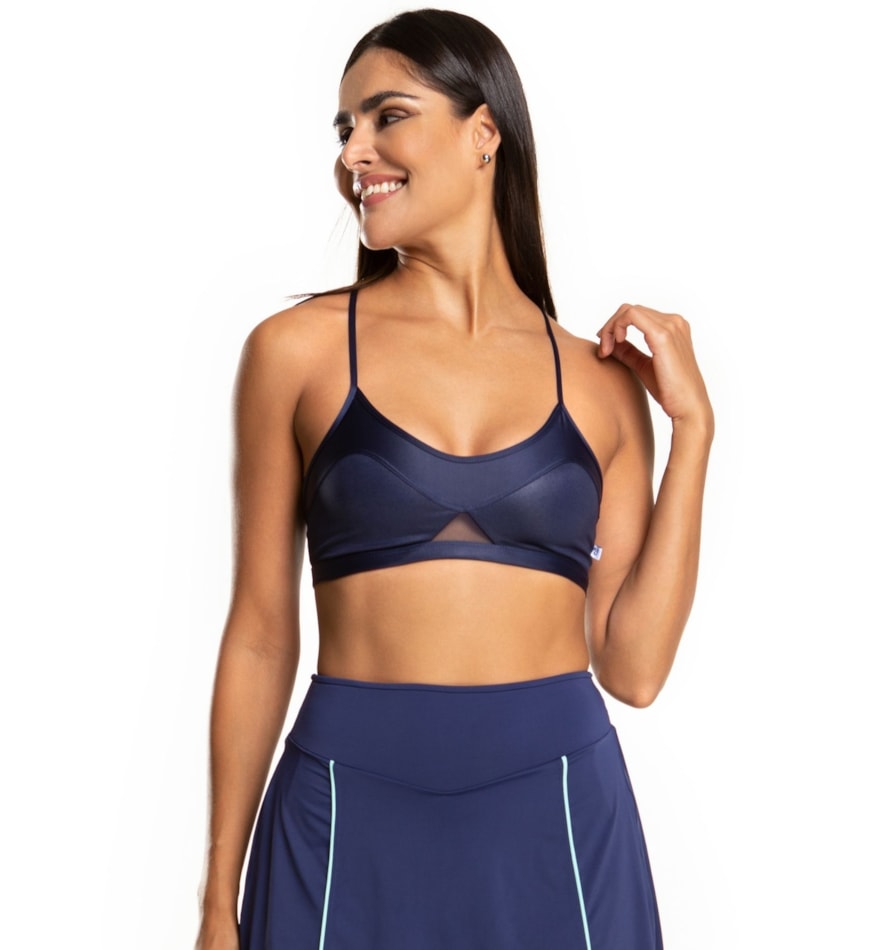 TOP CHLOE VIBRANTE MARINHO TOP CHLOE VIBRANTE MARINHO