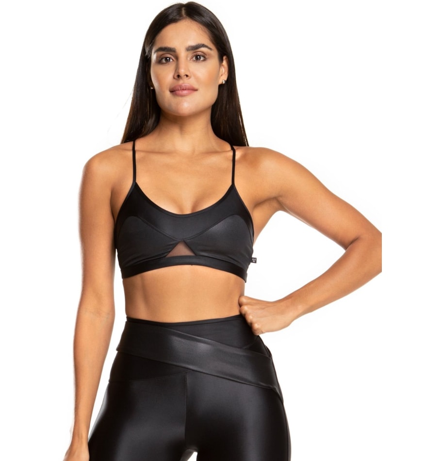 TOP CHLOE VIBRANTE PRETO