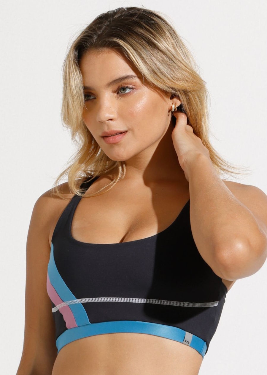 TOP CLIMB PRETO COM ALÇAS CRUZADAS