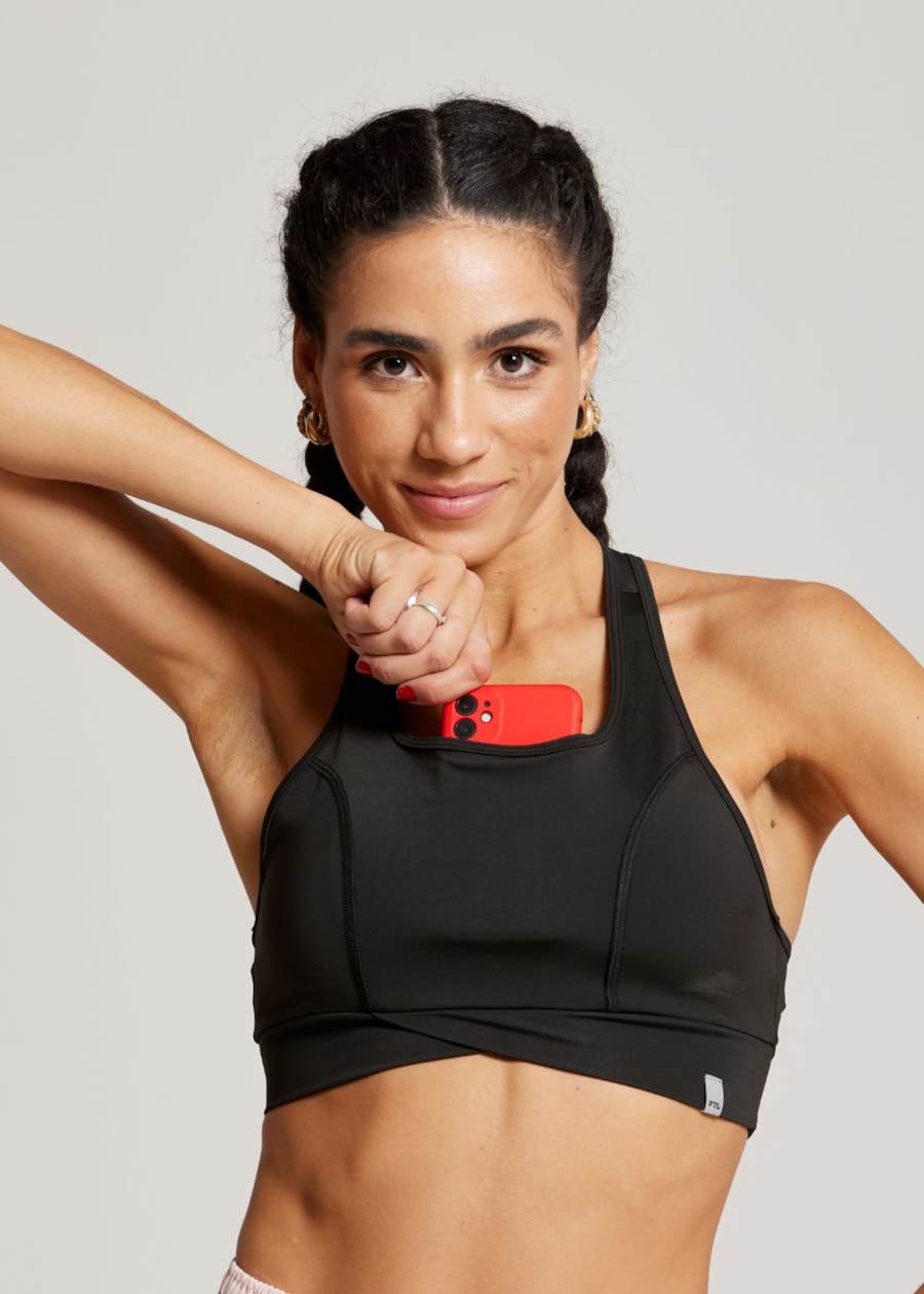 TOP COM BOLSO COLORFULL VL PRETO