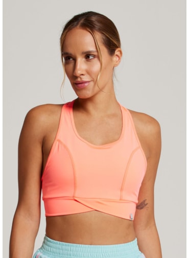 TOP COM BOLSO COLORFULL VL ROSA NEON