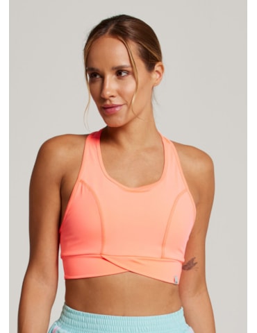 TOP COM BOLSO COLORFULL VL ROSA NEON