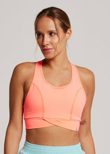 Produto TOP COM BOLSO COLORFULL VL ROSA NEON