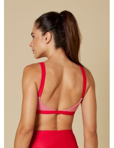 TOP COM TEXTURA GUAPA ROSA TOP COM TEXTURA GUAPA ROSA