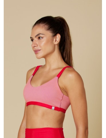 TOP COM TEXTURA GUAPA ROSA TOP COM TEXTURA GUAPA ROSA