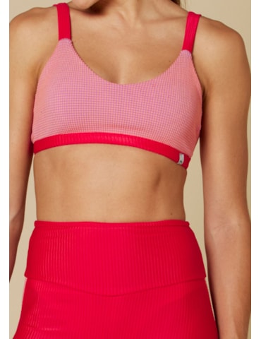 TOP COM TEXTURA GUAPA ROSA TOP COM TEXTURA GUAPA ROSA