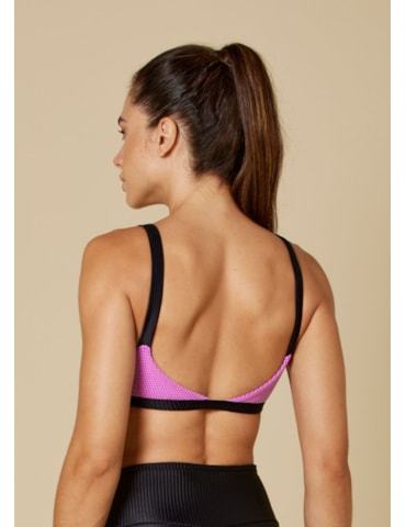 TOP COM TEXTURA GUAPA ROXO TOP COM TEXTURA GUAPA ROXO