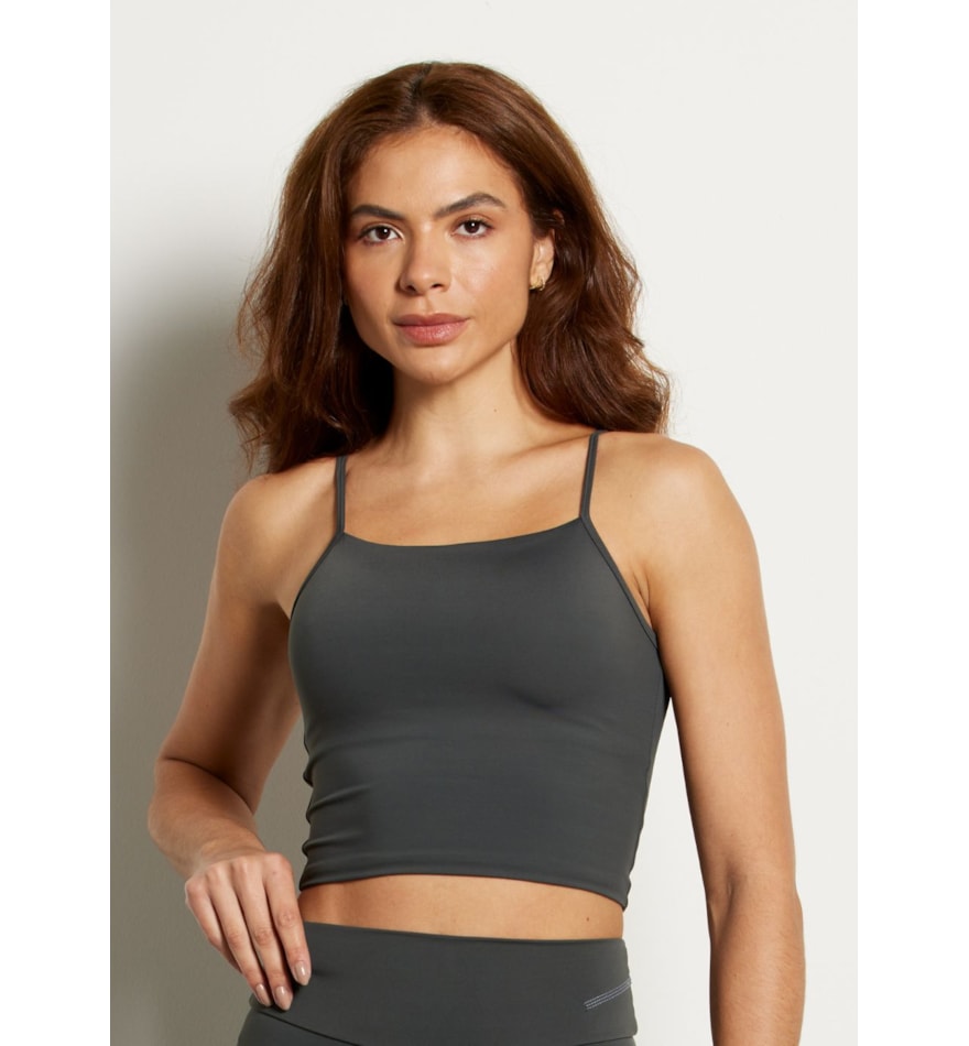 TOP CROPPED ALÇAS REGULAVEIS SOFT NG CHUMBO