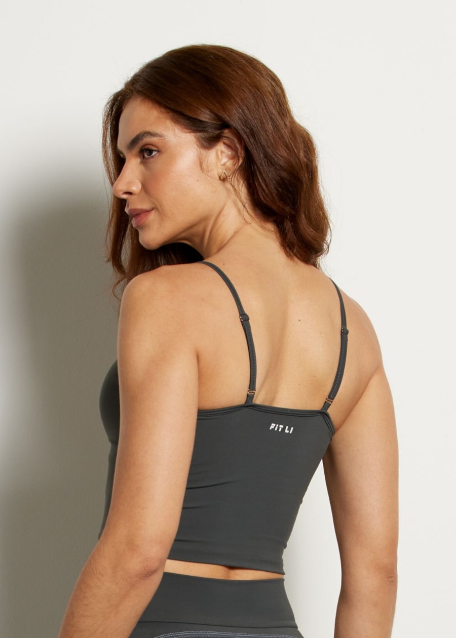 TOP CROPPED ALÇAS REGULAVEIS SOFT NG CHUMBO