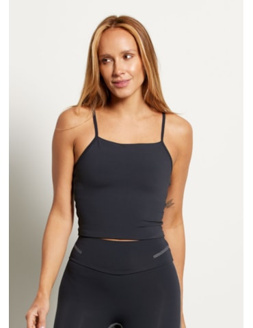 TOP CROPPED ALÇAS REGULAVEIS SOFT NG PRETO