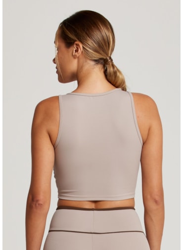 TOP CROPPED MIND UP BEGE TOP CROPPED MIND UP BEGE