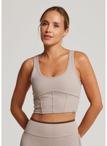 TOP CROPPED MIND UP BEGE TOP CROPPED MIND UP BEGE