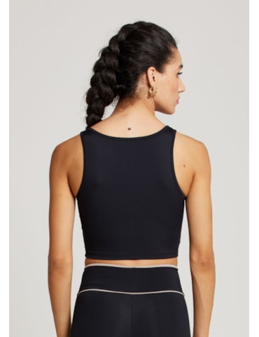 TOP CROPPED MIND UP PRETO
