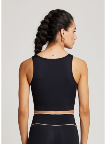 TOP CROPPED MIND UP PRETO