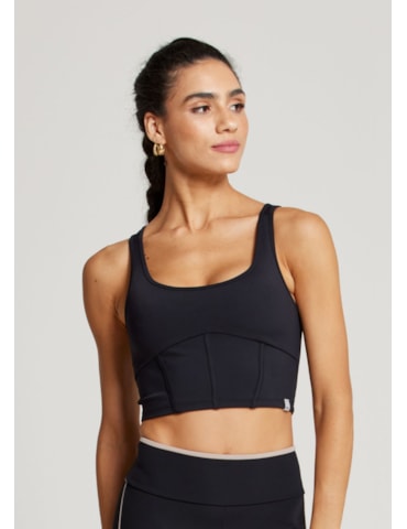 TOP CROPPED MIND UP PRETO