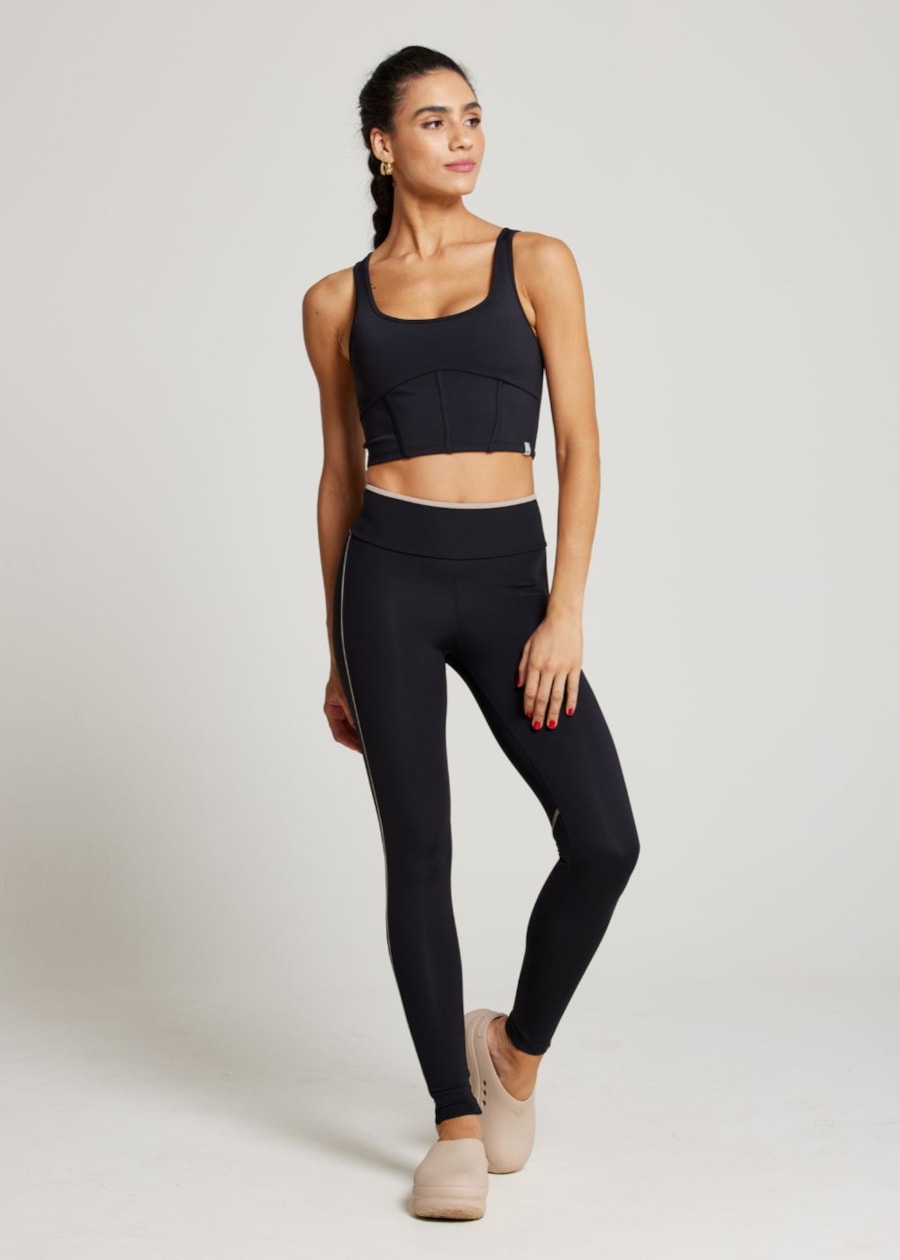 TOP CROPPED MIND UP PRETO