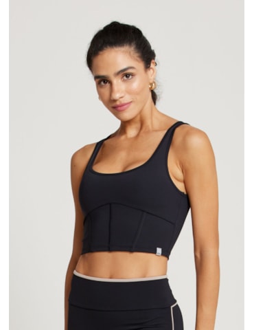 TOP CROPPED MIND UP PRETO