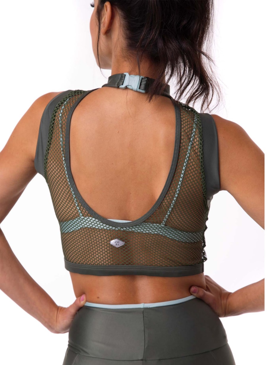 TOP CROPPED WALK VERDE