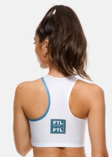 TOP CURVES AZUL CÉU / BRANCO