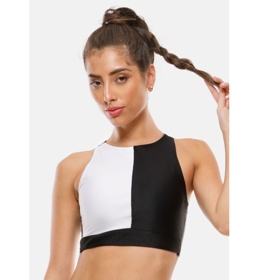 TOP CURVES BRANCO/PRETO TOP CURVES BRANCO/PRETO