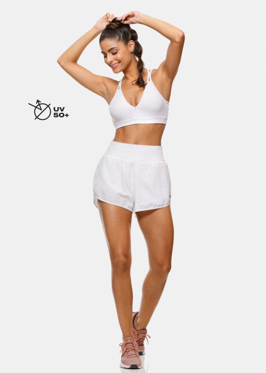 TOP DECOTE V BORDADO BRANCO