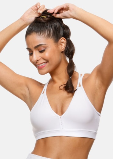 TOP DECOTE V BORDADO BRANCO