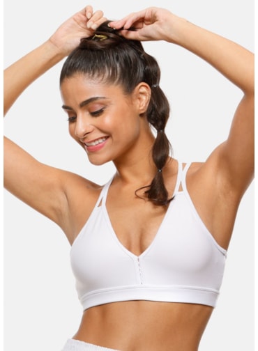 TOP DECOTE V BORDADO BRANCO TOP DECOTE V BORDADO BRANCO