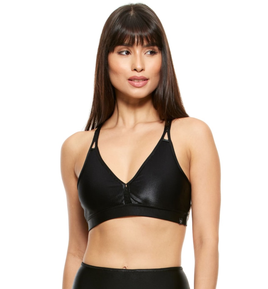 TOP DECOTE V  CIRRÊ PRETO