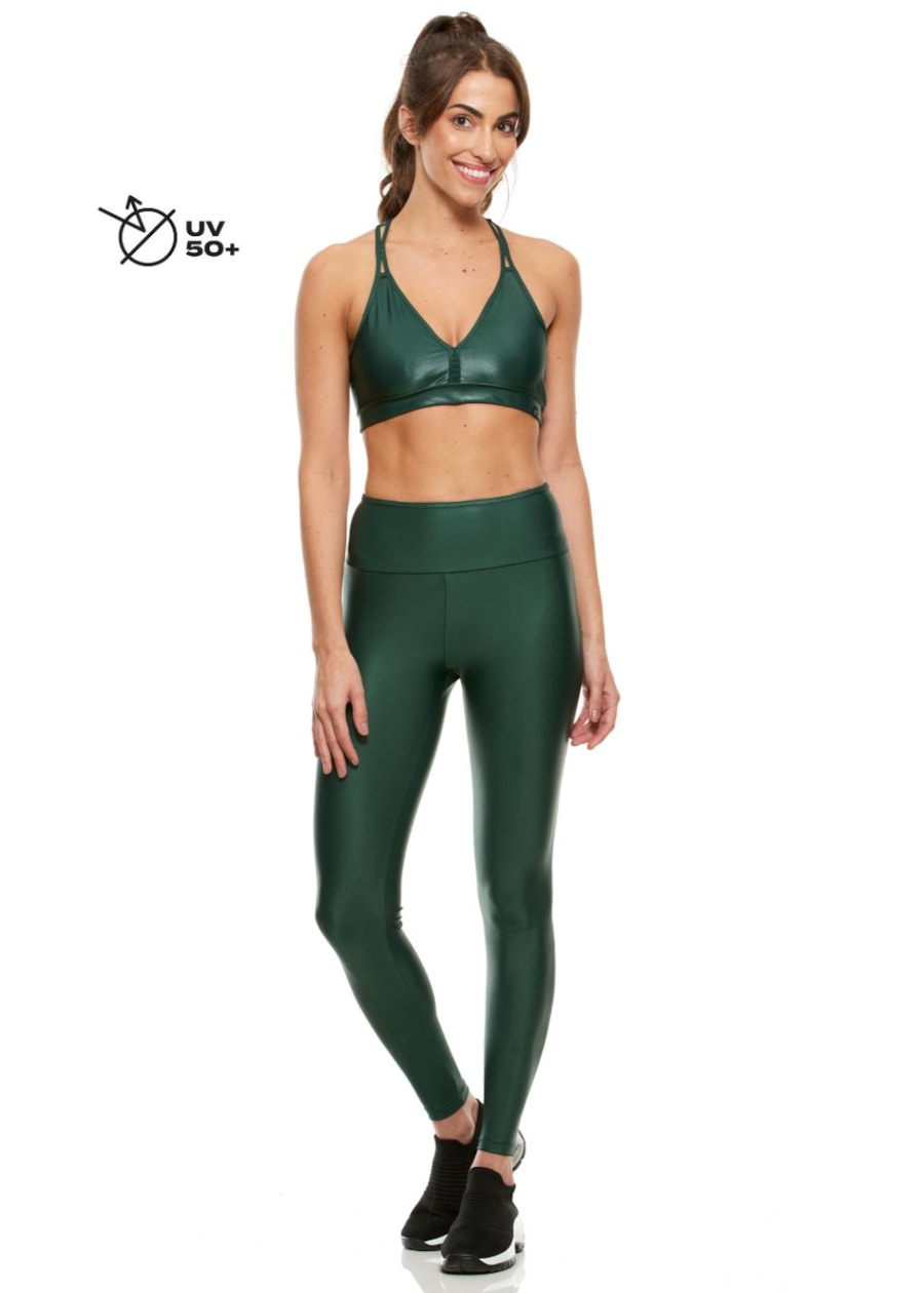 TOP DECOTE V CIRRÊ VERDE COM BOJO REMOVÍVEL