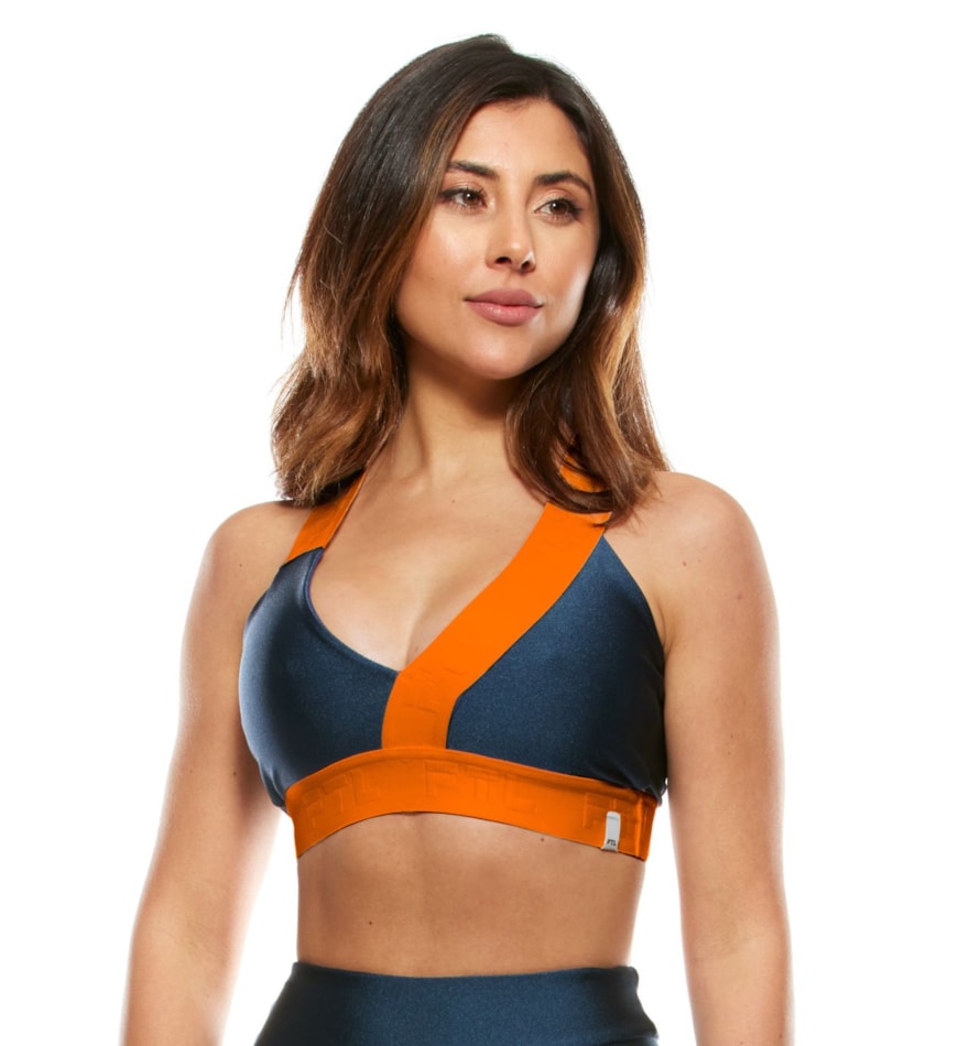 TOP DECOTE V INSPIRA AZUL COM ELÁSTICO PERSONALIZADO TOP DECOTE V INSPIRA AZUL COM ELÁSTICO PERSONALIZADO