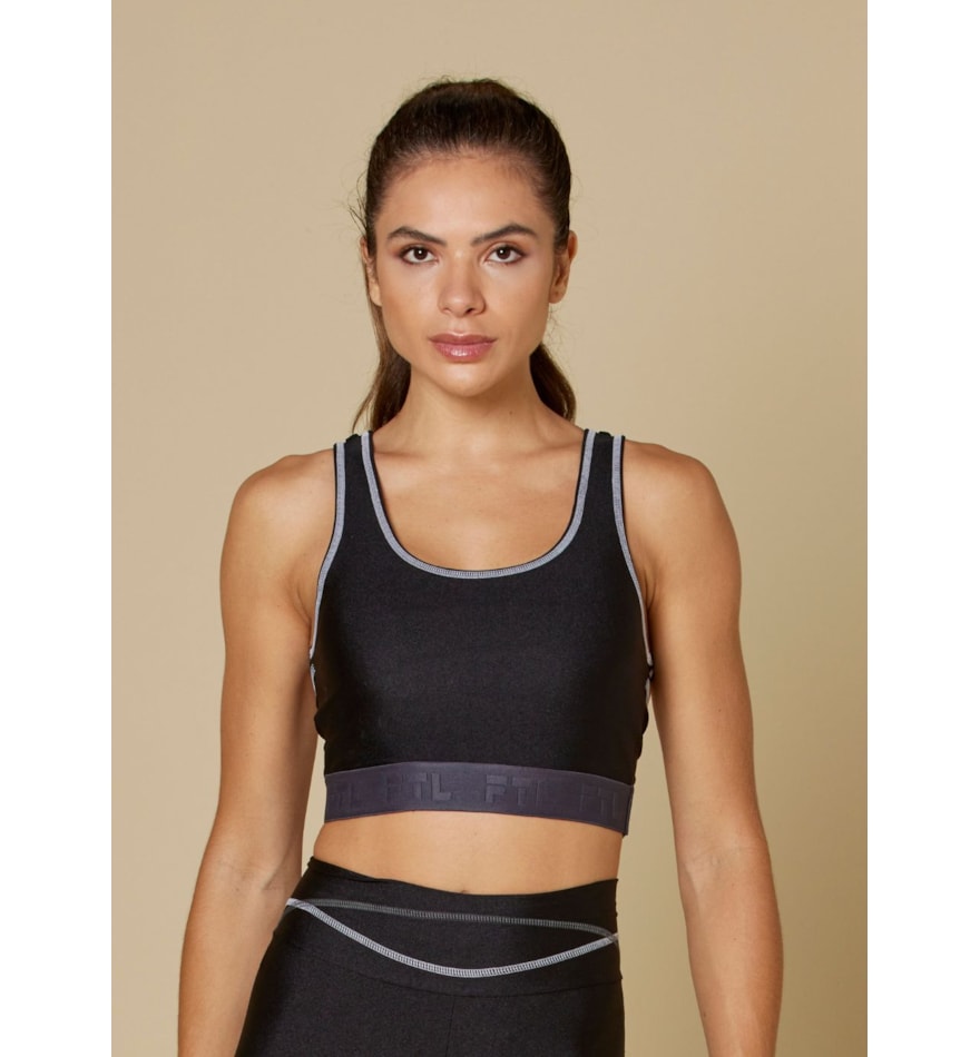 TOP DEPORTIVA PRETO