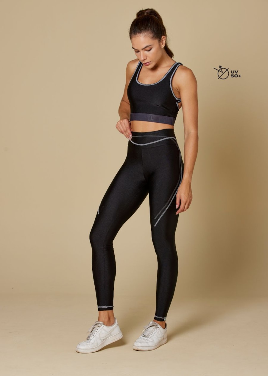 TOP DEPORTIVA PRETO