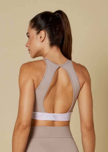 TOP DESPACITO MARROM CAPUCCINO