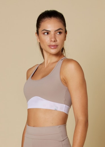 TOP DESPACITO MARROM CAPUCCINO