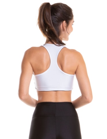 TOP DUPLA FACE DANCE BRANCO/PRETO TOP DUPLA FACE DANCE BRANCO/PRETO