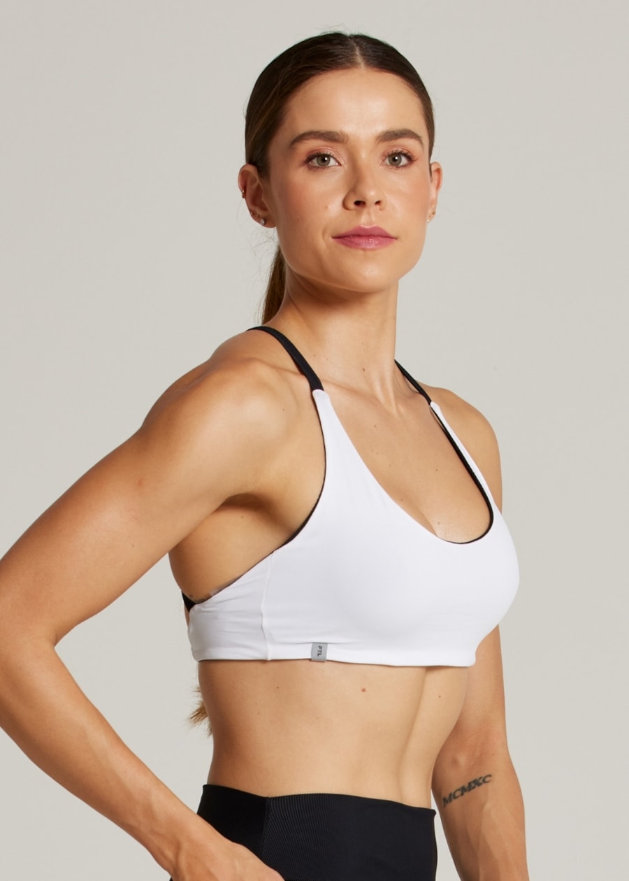 TOP DUPLA FACE LIVING TX - PRETO/BRANCO