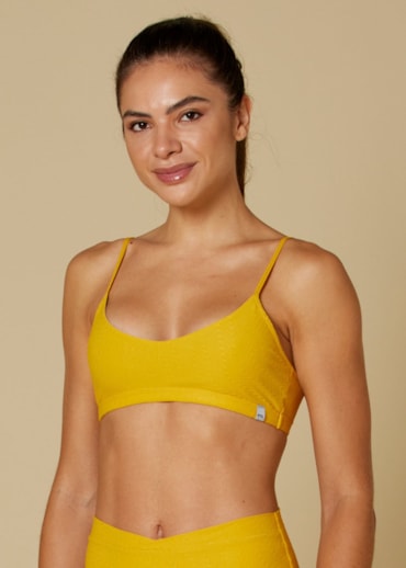 Produto TOP EL SOL LARANJA MANGA