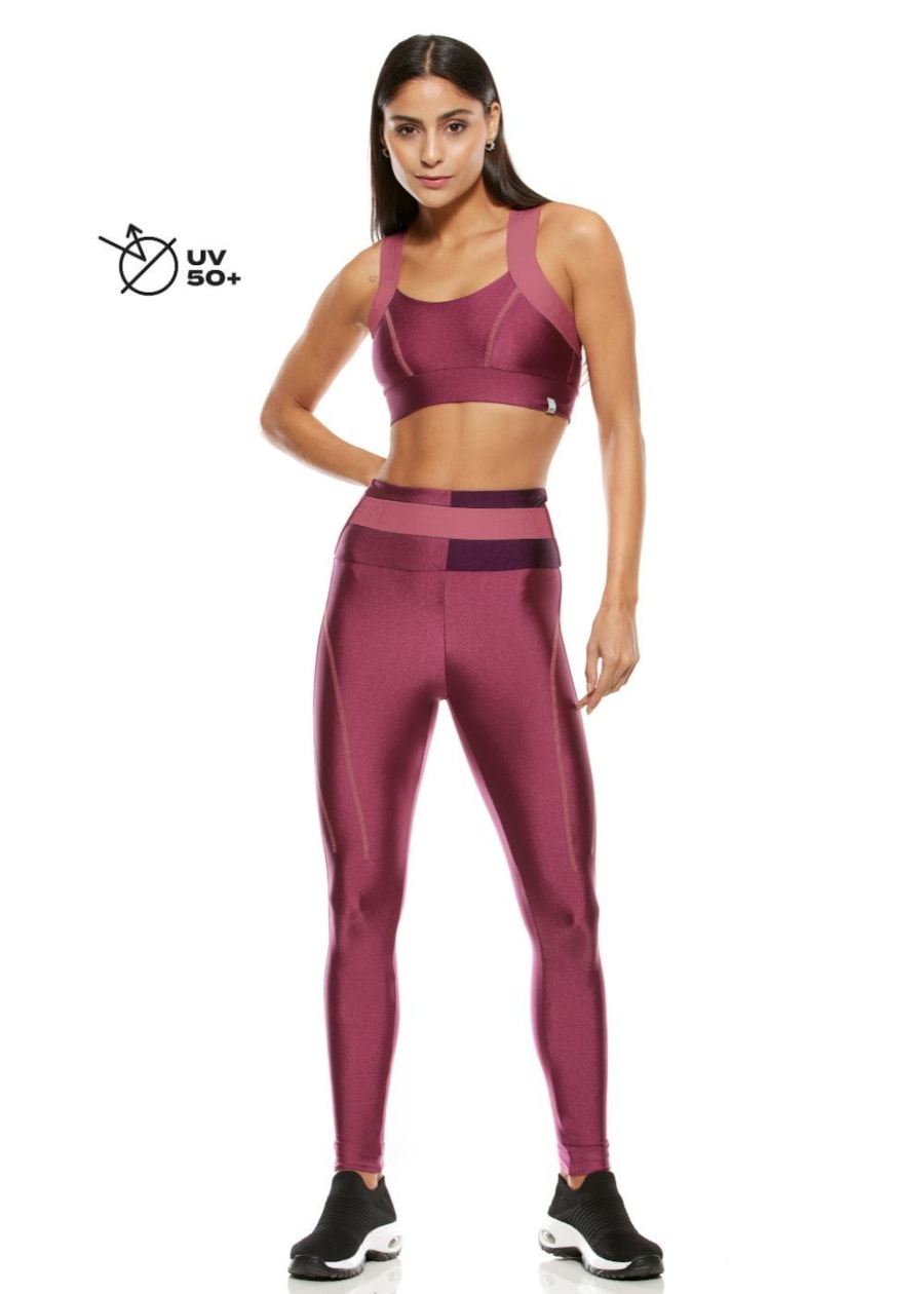 TOP ELÁSTICO ROSA VIOLETA