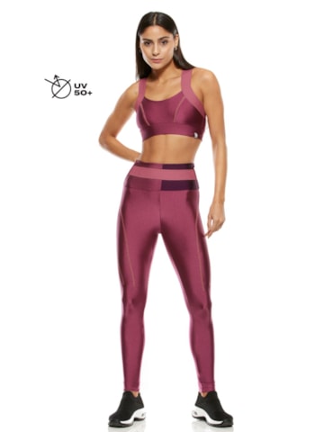 TOP ELÁSTICO ROSA VIOLETA