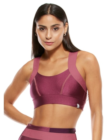TOP ELÁSTICO ROSA VIOLETA