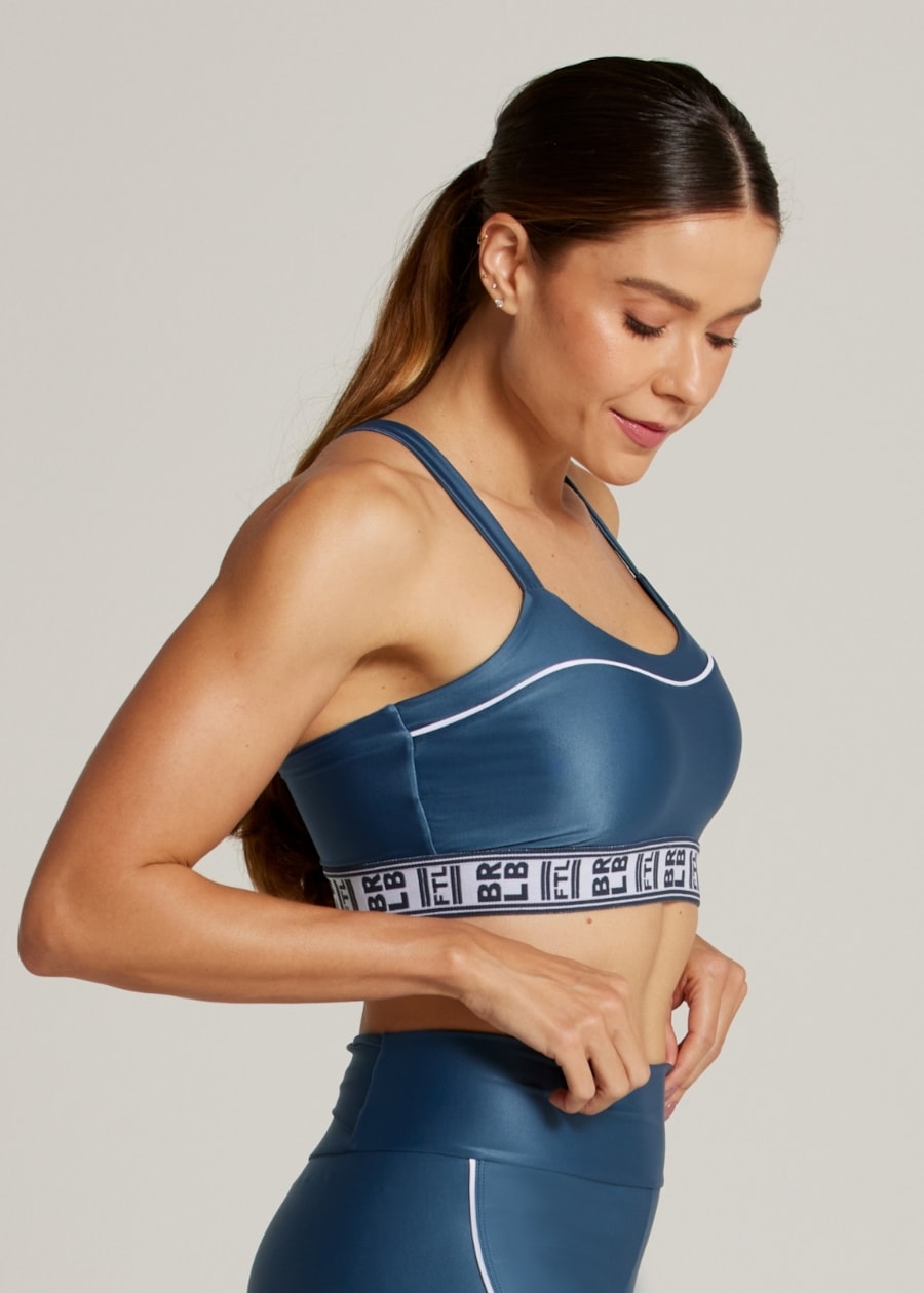 TOP ELÁSTICO TRUE ATK - AZUL GALAXIA