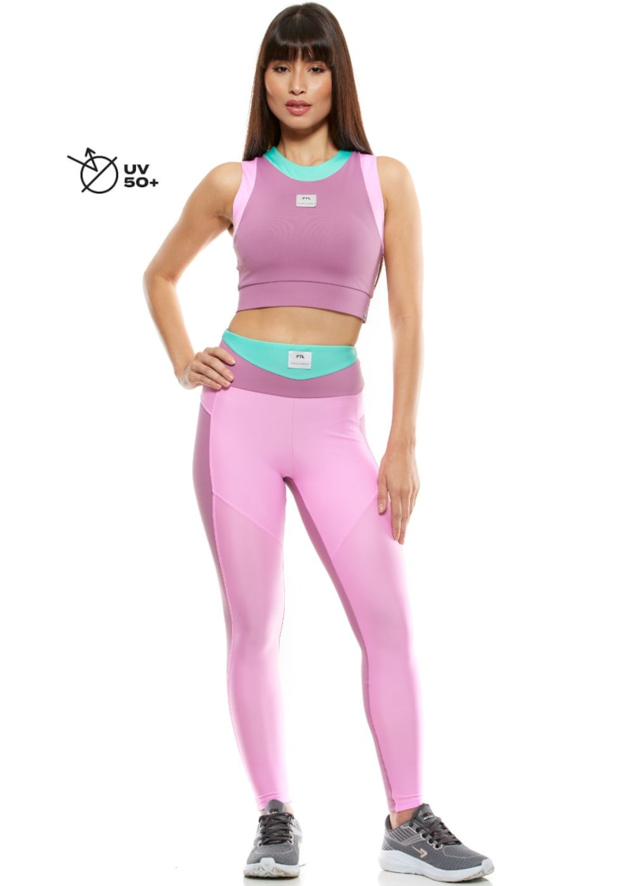 TOP FEELINGS ROSA VIOLETA