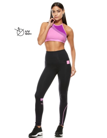 TOP FRENTE ÚNICA ACTION ROSA CHICLETE COM BOJO REMOVÍVEL TOP FRENTE ÚNICA ACTION ROSA CHICLETE COM BOJO REMOVÍVEL