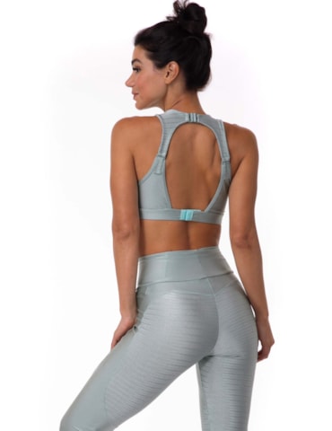 TOP GYM REGULÁVEL VERDE OLIVA CLARO TOP GYM REGULÁVEL VERDE OLIVA CLARO