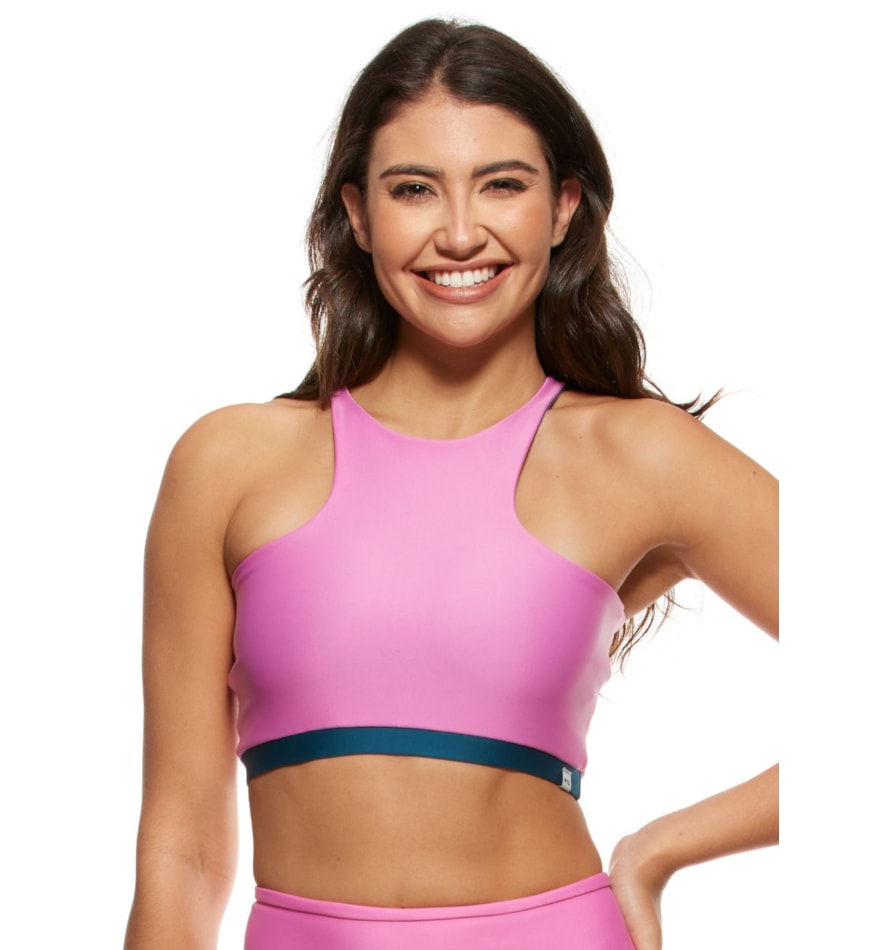 TOP HAPPY ROSA CHICLETE TOP HAPPY ROSA CHICLETE