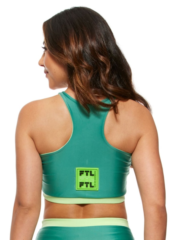 TOP HAPPY VERDE COM BOJO REMOVÍVEL